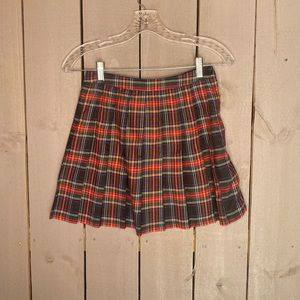 Urban Outfitters Plaid Pleated Skirt US Womens XS